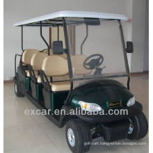 EXCAR 8 seater electric golf cart china golf buggy car club golf cart for sale